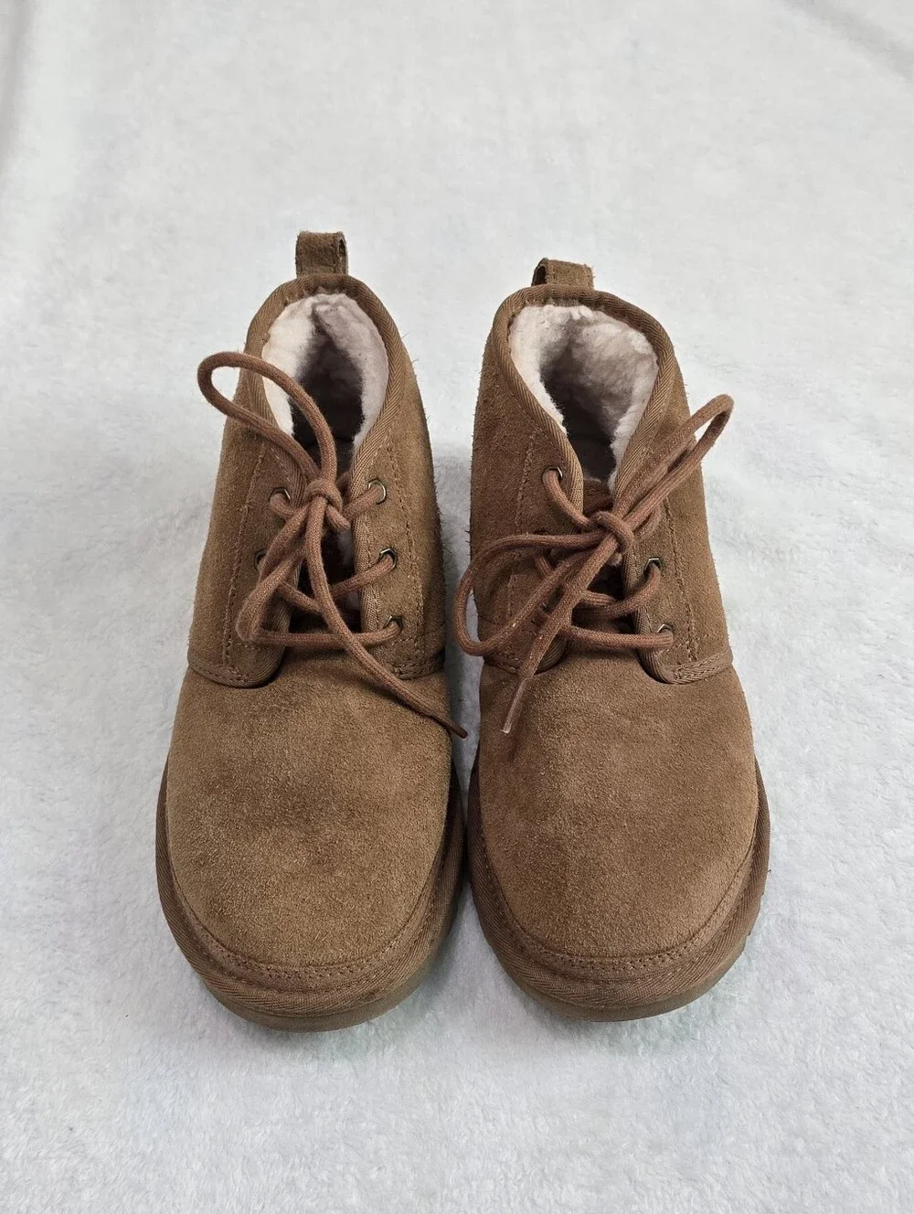 Men's UGG Boots Neumel Chukka Chesnut Brown Suede Ankle Leather Shoes Size 9